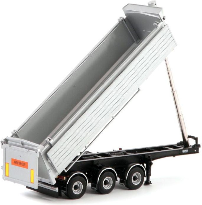 Sand Tipper Trailer - Silver 1:50 WSI Models Model