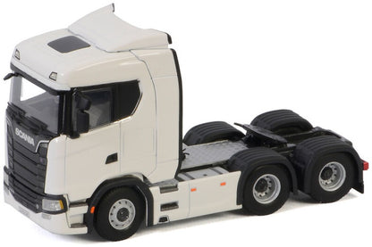 Available To Order – Scania S Highline CR20H 6x2 Tag axle white 1:50 (WSI 03-2006)