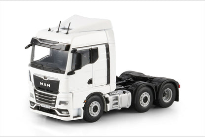 Available To Order – MAN TGX GM 6x2 Twin Steer Axle White Line 1:50 (WSI 03-2062)