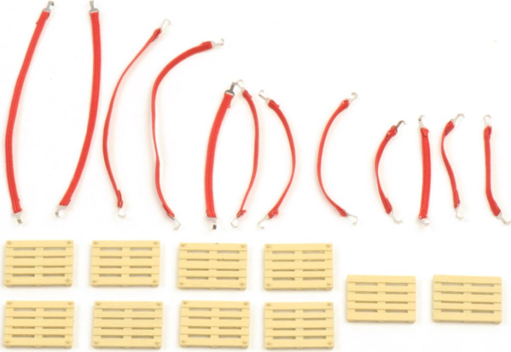 Straps & Pallets (x10) 1:50 – diecast model