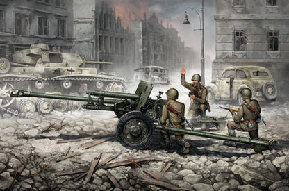 Available To Order – ZIS-3 with Crew 1:35 Zvezda Model (ZVE 3671)