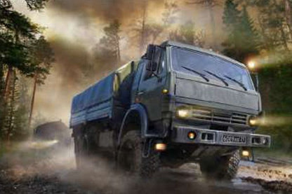Available To Order – Kamaz Truck 3-Axle 1:35 Zvezda Model (ZVE 3697)