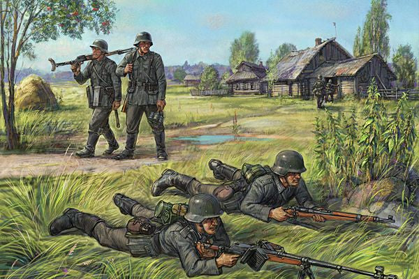 Available To Order – German WWII Anti Tank Rifle Team 1:72 Zvezda Model (ZVE 6216)