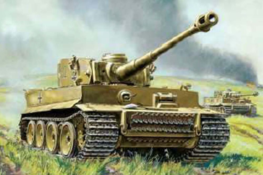 Available To Order – Tiger I 1:100 Zvezda Model (ZVE 6256)