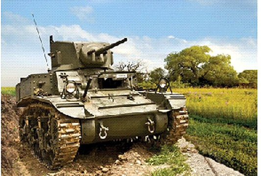 Stuart US Tank 1:100 Zvezda Model