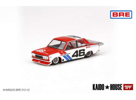 1:64 MINI GT MGTKHMG006 DATSUN 510 PRO STREET BRE510 V2 LHD KAIDOHOUSE X MINIGT