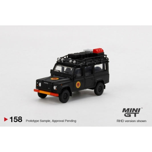 1:64 MINI GT MGT00158-R LAND ROVER DEFENDER 110 BADAN INTELIJEN NEGARA INDONESIA RHD EMS EXCLUSIVE